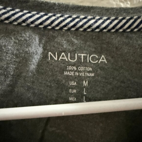 NAUTICA WOmen t-shirt grey size M - Picture 3 of 3